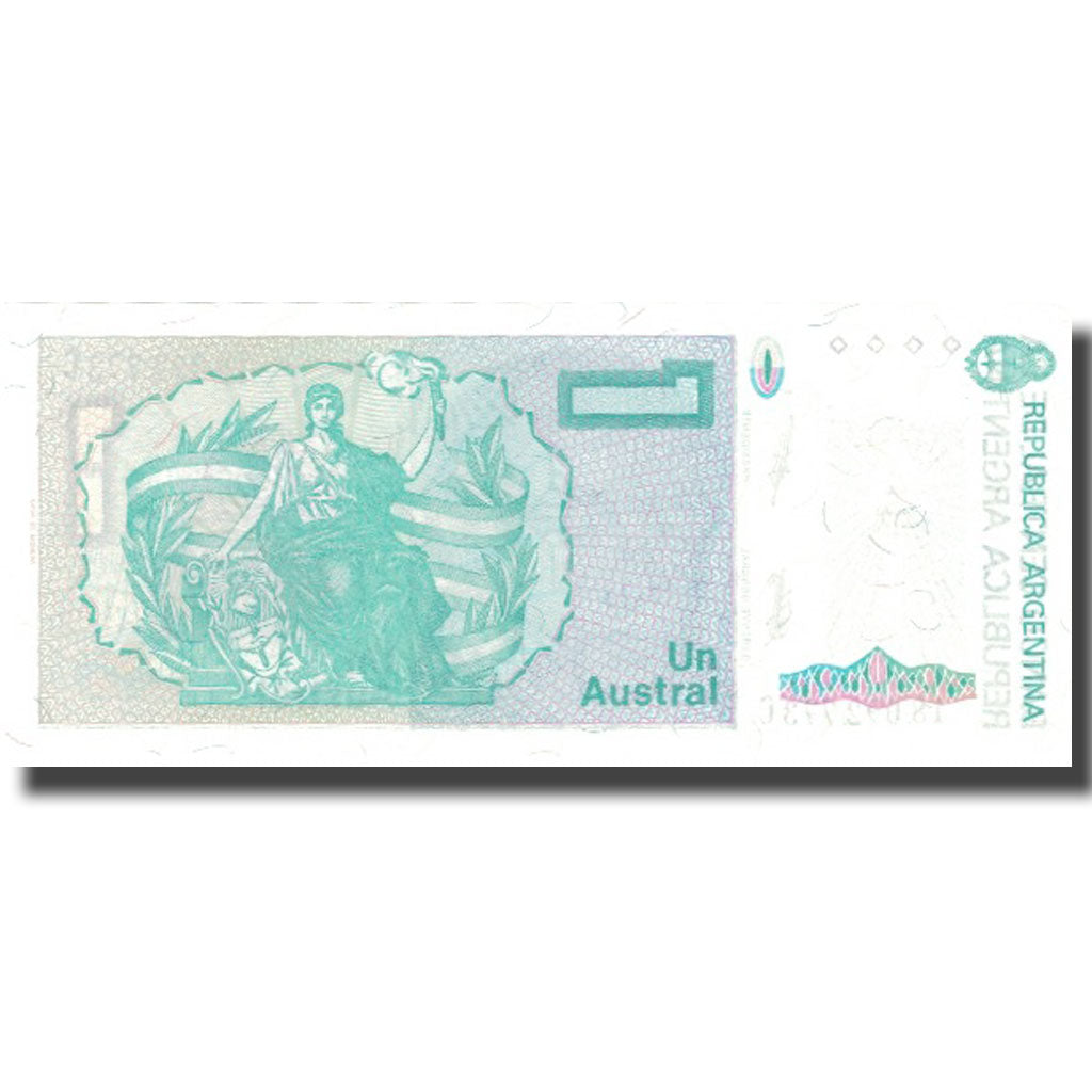 Billet, Argentine, 1 Austral, Undated (1985-89), KM:323a, SPL