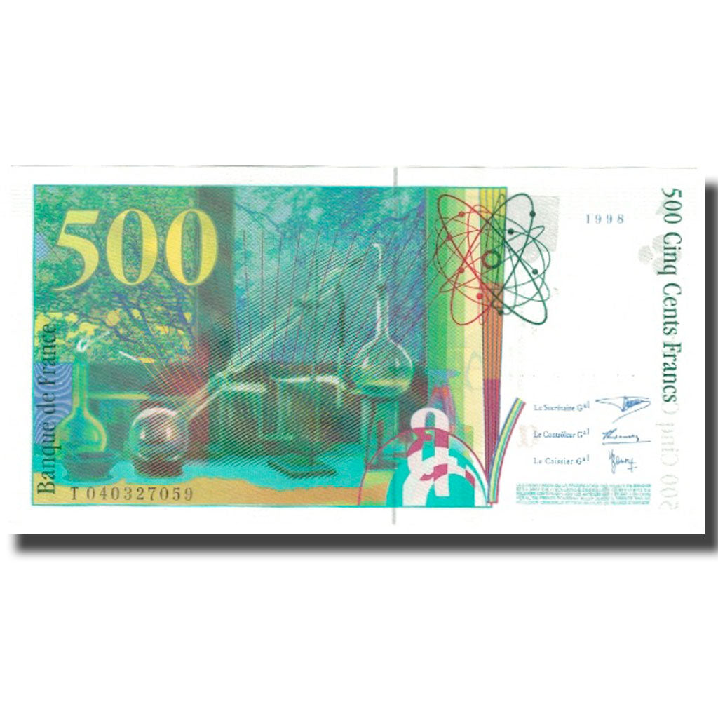 Francia, 500 Francs, Pierre et Marie Curie, 1998, 1998, UNC, Fayette:76.4