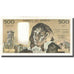 France, 500 Francs, Pascal, 1968, 1968-12-05, UNC(63), Fayette:71.2, KM:156a