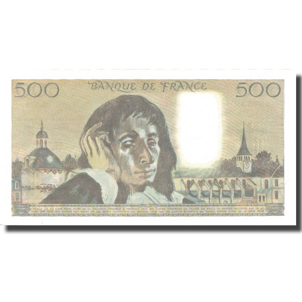 France, 500 Francs, Pascal, 1987, 1987-01-22, NEUF, Fayette:71.36, KM:156f