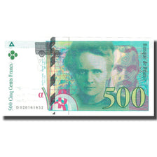 Frankrijk, 500 Francs, Pierre et Marie Curie, 1994, 1994, NIEUW, Fayette:76.01
