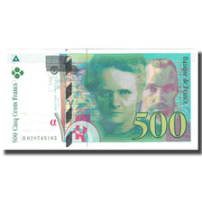 Francia, 500 Francs, Pierre et Marie Curie, 1994, 1994, FDS, Fayette:76.01