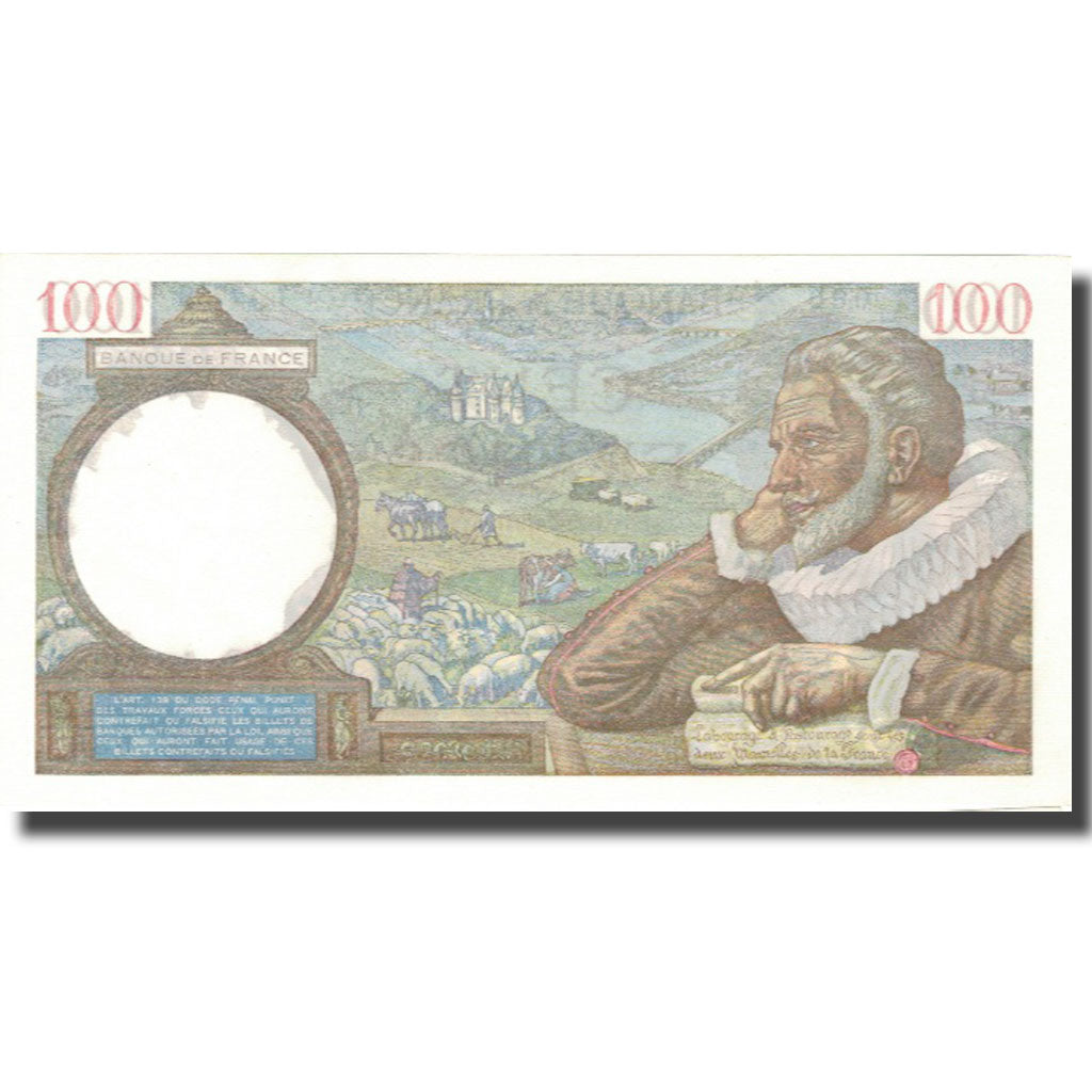 France, 100 Francs, Sully, 1941, 1941-01-09, SPL+, Fayette:26.44, KM:94