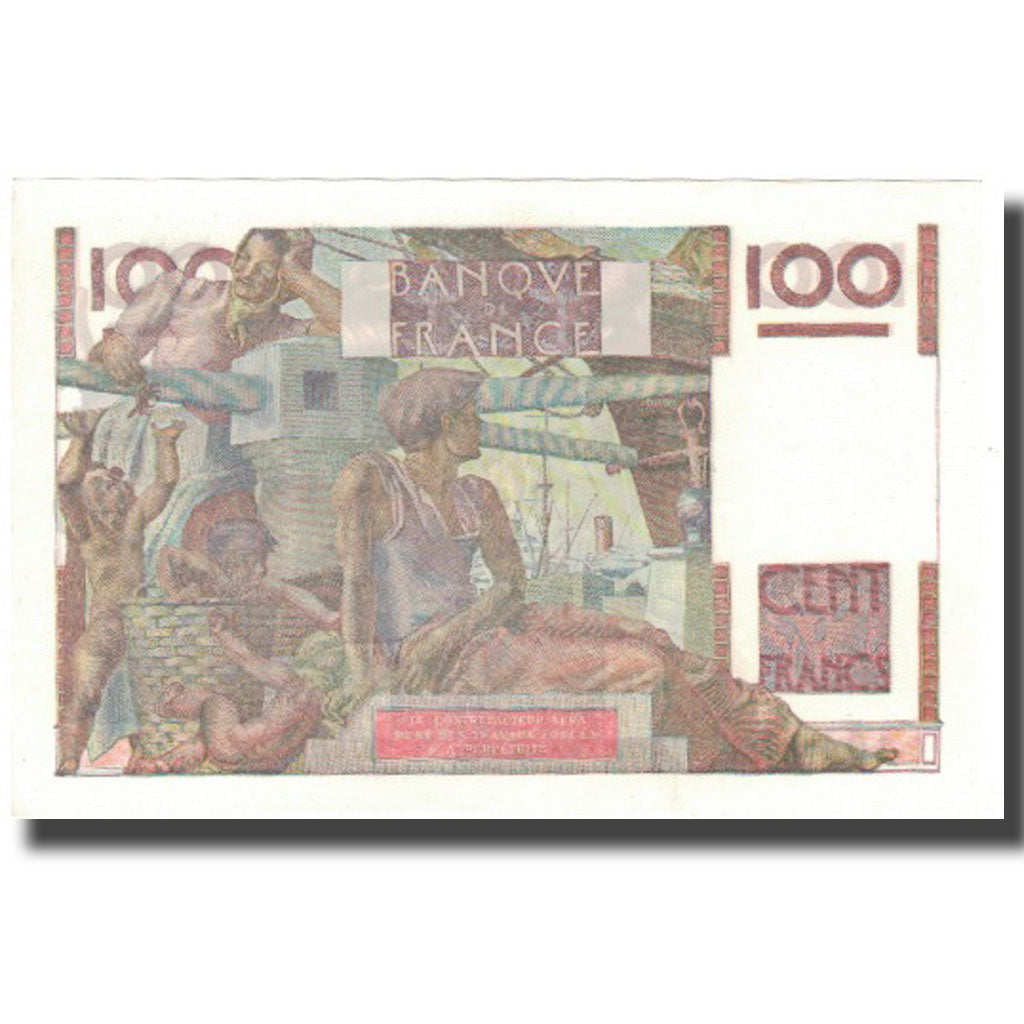 Francia, 100 Francs, Jeune Paysan, 1946, 1946-01-17, SC, Fayette:28.2, KM:128a