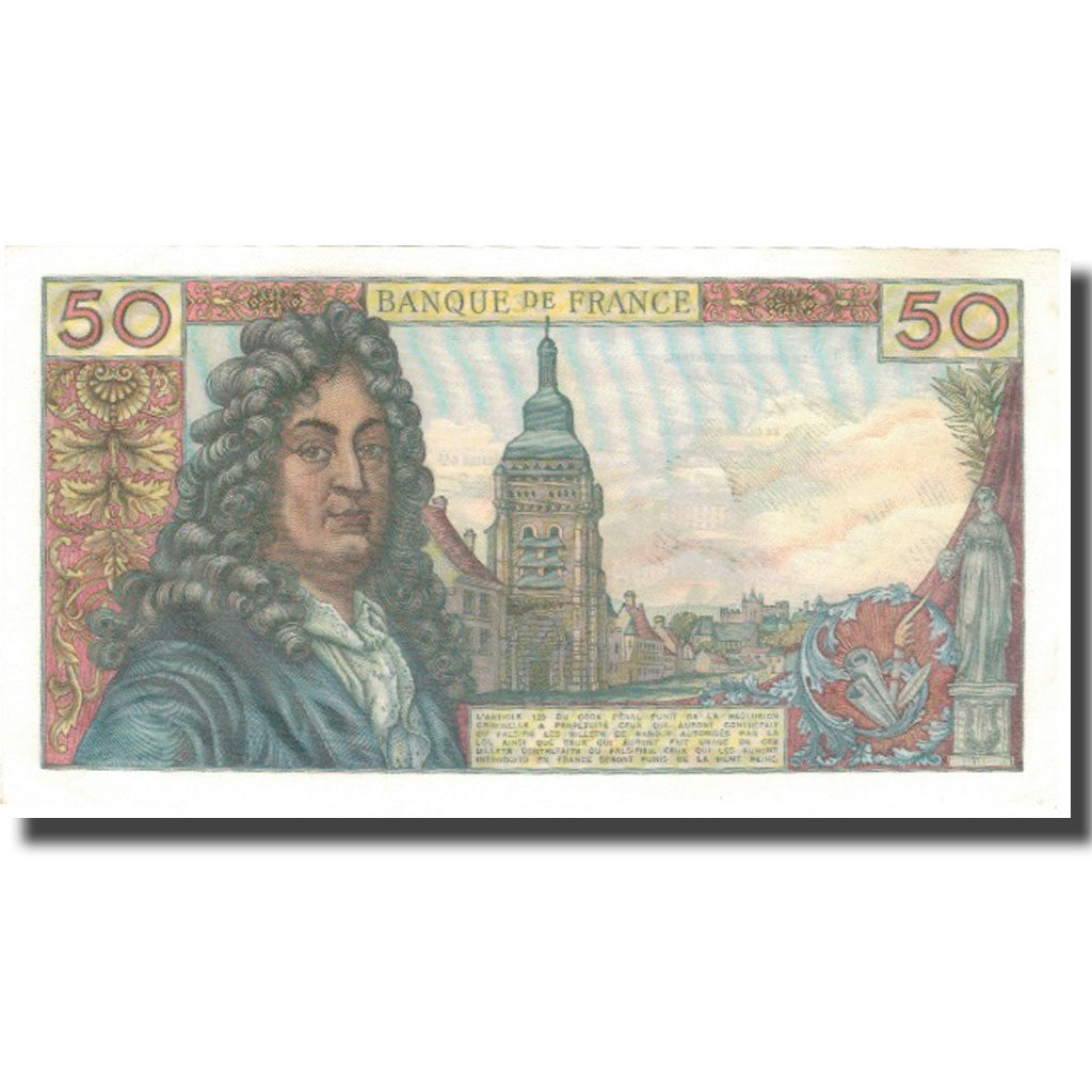 Francia, 50 Francs, Racine, 1974, 1974-02-07, SPL+, Fayette:64.26, KM:148d
