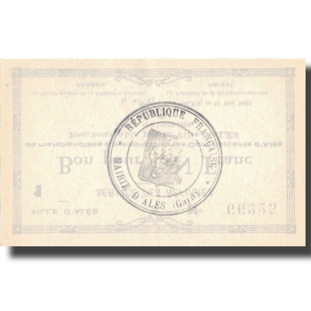 França, Alès, 1 Franc, 1940, UNC(60-62)