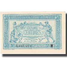 France, 50 Centimes, 1917-1919 Army Treasury, 1917, 1917, SUP+, Fayette:VF01.13