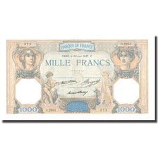 Frankrijk, 1000 Francs, Cérès et Mercure, 1937, 1937-06-30, SPL+