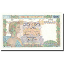 France, 500 Francs, La Paix, 1943, 1943-01-07, UNC(64), Fayette:32.44, KM:95b