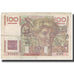 France, 100 Francs, Jeune Paysan, 1950, 1950-08-24, VF(20-25), Fayette:28.26