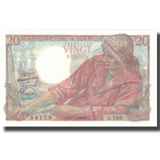 Frankrijk, 20 Francs, Pêcheur, 1949, 1949-03-10, SUP+, Fayette:13.14, KM:100c