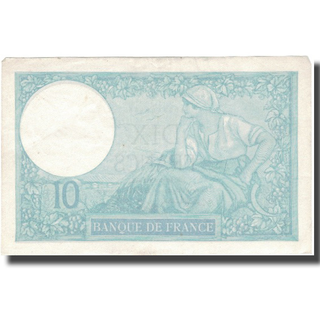 Francia, 10 Francs, Minerve, 1941, 1941-01-16, BB+, Fayette:F7.28, KM:84