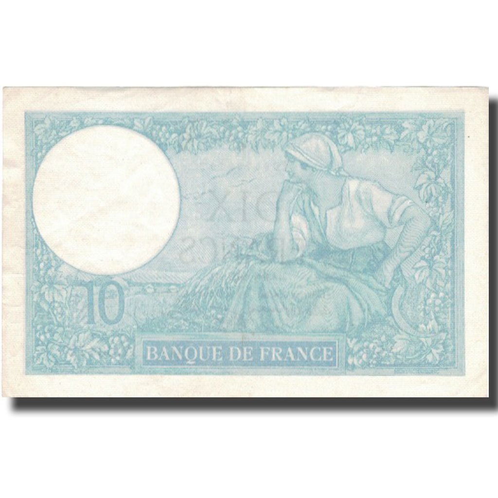 Francia, 10 Francs, Minerve, 1941, 1941-01-09, SPL-, Fayette:F7.28, KM:84