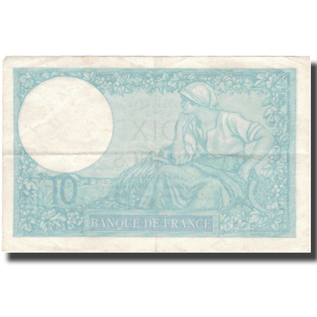 Francia, 10 Francs, Minerve, 1941, 1941-12-05, MBC+, Fayette:F7.28, KM:84