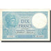 France, 10 Francs, Minerve, 1916, 1916-08-07, AU(50-53), Fayette:6.1, KM:73a