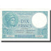 France, 10 Francs, Minerve, 1918, 1918-02-25, SUP+, Fayette:6.3, KM:73a
