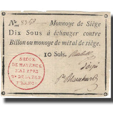 Francia, 10 Sols, 1793, 1793-05-01, BB+
