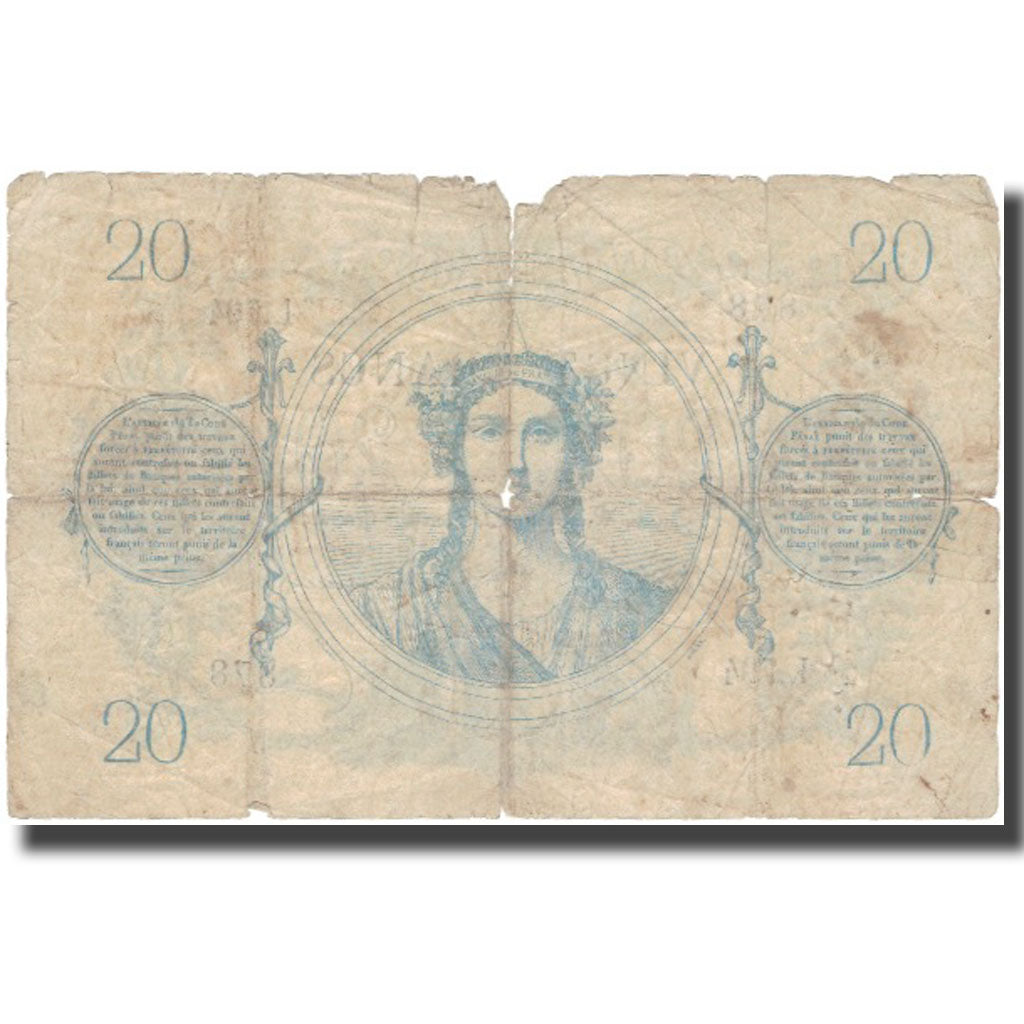 Frankreich, 20 Francs, 1872, 1872-07-12, SGE, KM:55