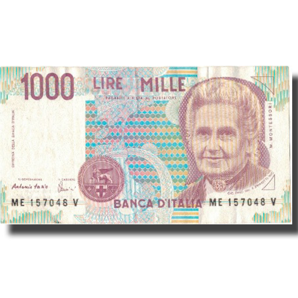 Banknote, Italy, 1000 Lire, 1990, 1990-10-03, KM:114c, UNC(63)