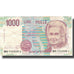 Geldschein, Italien, 1000 Lire, 1990, 1990-10-03, KM:114c, SS+