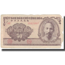 Banknote, Vietnam, 50 D<ox>ng, 1951, 1951, KM:61a, F(12-15)