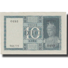 Banconote, Italia, 10 Lire, 1939, KM:25c, SPL-