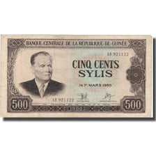 Banconote, Guinea, 500 Sylis, 1980, 1980, KM:27A, MB