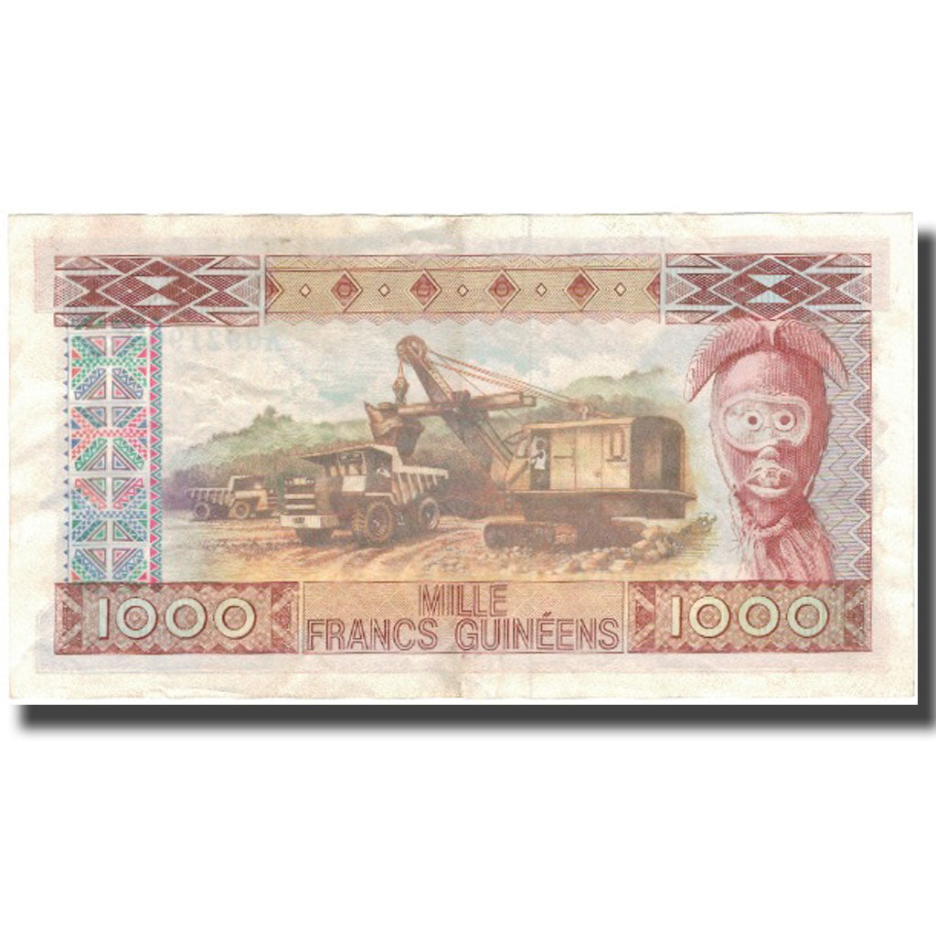 Billet, Guinea, 1000 Francs, 1960, 1960-03-01, KM:32a, TTB