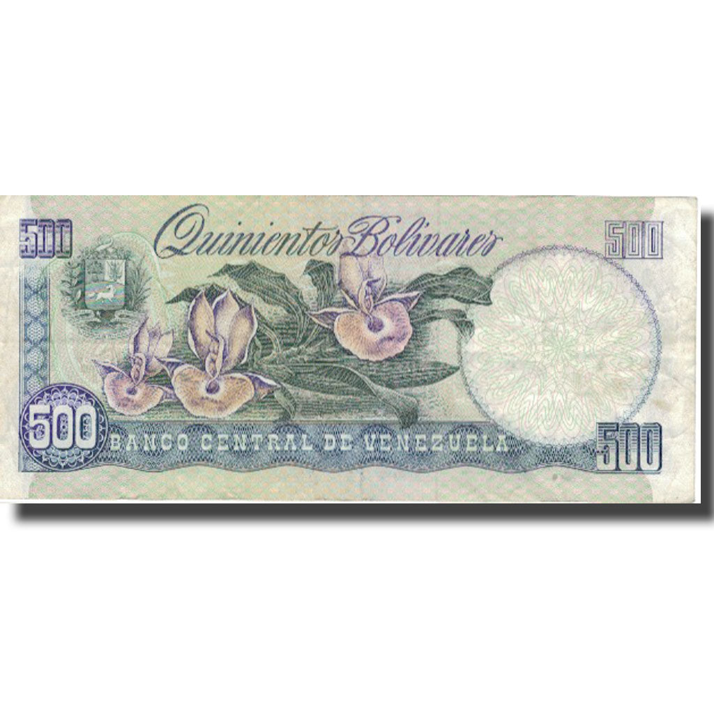Banknote, Venezuela, 500 Bolivares, 1990, 1990-05-31, KM:67d, VF(30-35)