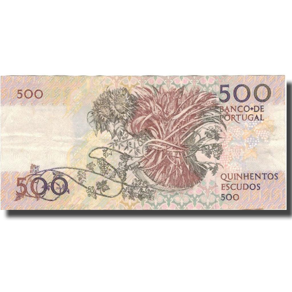 Billet, Portugal, 500 Escudos, 1988, 1988-10-04, KM:180c, TTB