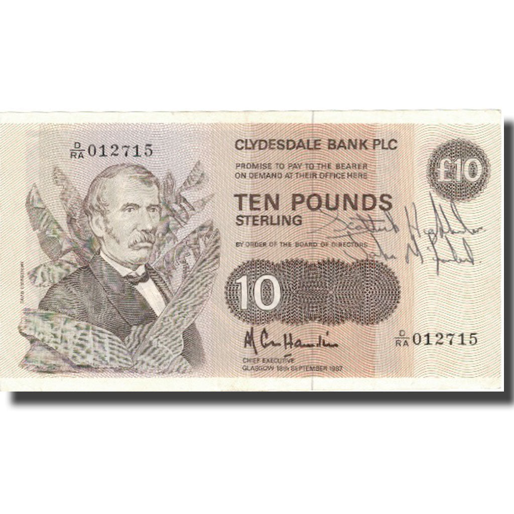Banconote, Scozia, 10 Pounds, 1983-01-05, KM:213a, BB