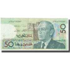 Billet, Maroc, 50 Dirhams, 1987, KM:64a, TTB+