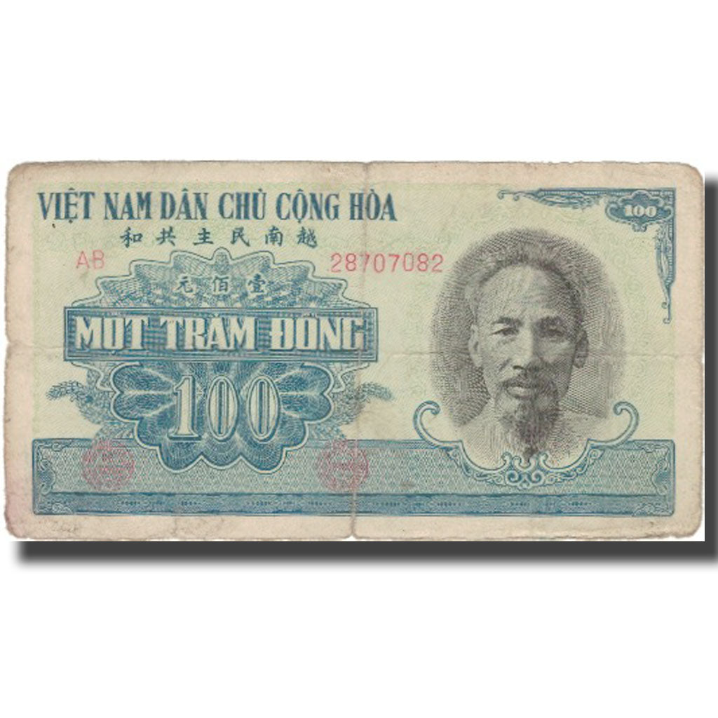 Billet, Viet Nam, 100 D<ox>ng, 1951, KM:62b, TB
