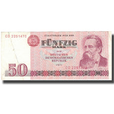 Geldschein, Deutsche Demokratische Republik, 50 Mark, 1971, KM:30a, SS