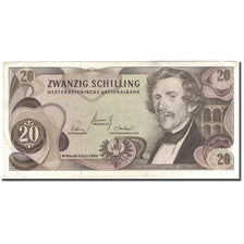 Billet, Autriche, 20 Schilling, 1966-1970, 1967-07-02, KM:142a, TTB