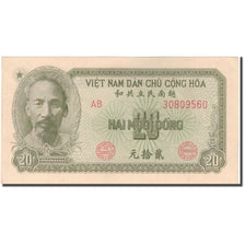 Geldschein, Vietnam, 20 D<ox>ng, 1951, KM:60b, SS