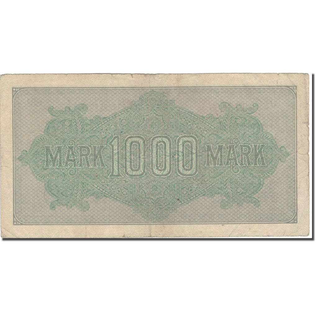 Nota, Alemanha, 1000 Mark, 1922-09-15, KM:76e, EF(40-45)