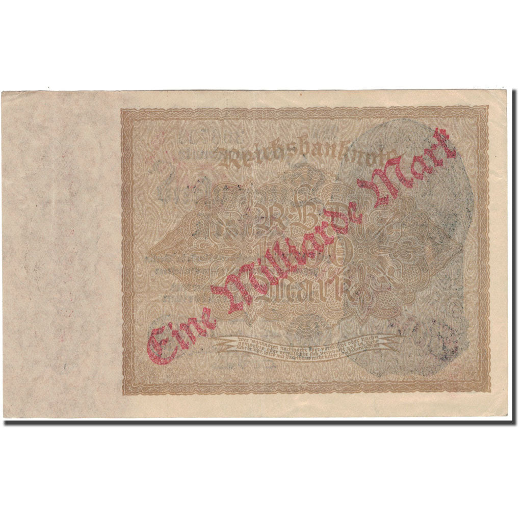Banknote, Germany, 1 Milliarde Mark on 1000 Mark, 1922, 1922-12-15, KM:113a