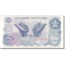 Banknote, Yugoslavia, 500,000 Dinara, 1989, 1989-08-01, KM:98a, EF(40-45)