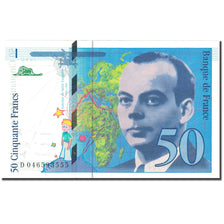 Frankrijk, 50 Francs, St Exupéry, 1996, SPL+, Fayette:73.3, KM:157Ac