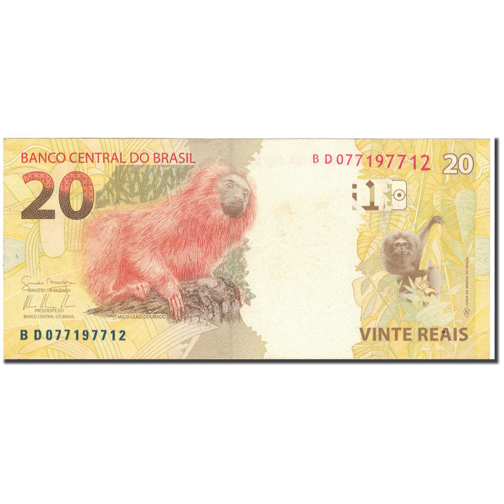 Nota, Brasil, 20 Reais, KM:254, AU(55-58)