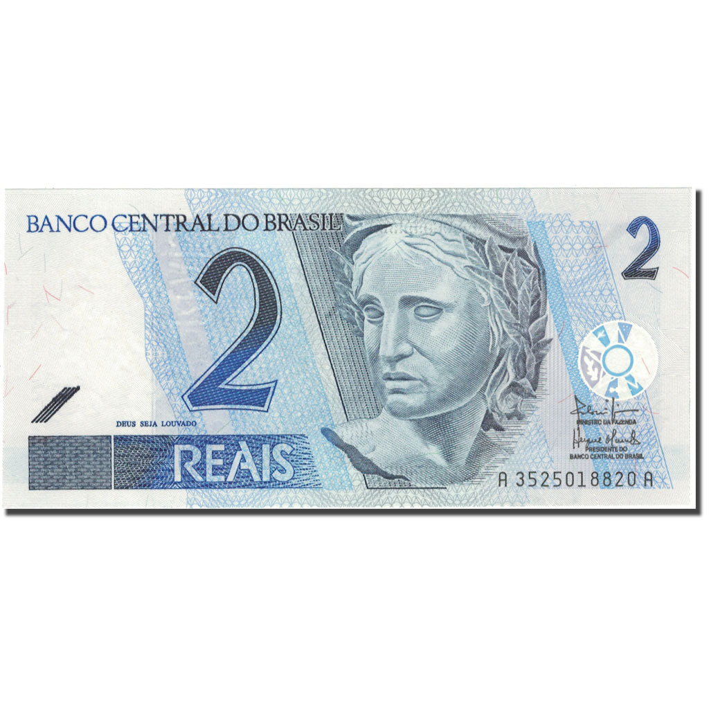 Banknot, Brazylia, 2 Reais, KM:249b, UNC(65-70)