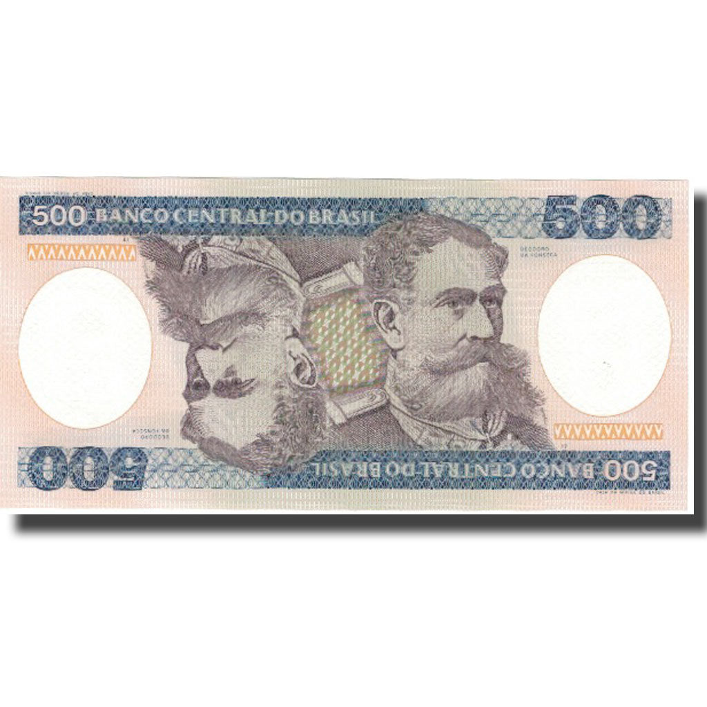 Nota, Brasil, 500 Cruzeiros, KM:200b, UNC(64)