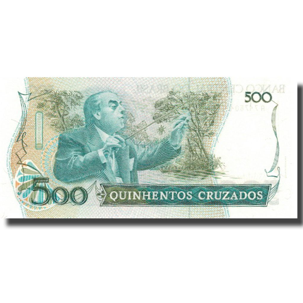 Banconote, Brasile, 500 Cruzados, KM:212b, SPL+
