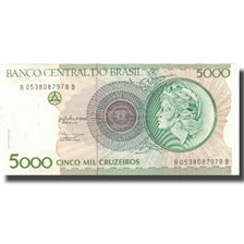 Geldschein, Brasilien, 5000 Cruzeiros, KM:227, UNZ-