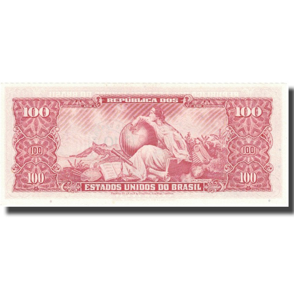 Banknote, Brazil, 10 Centavos on 100 Cruzeiros, KM:185a, UNC(63)