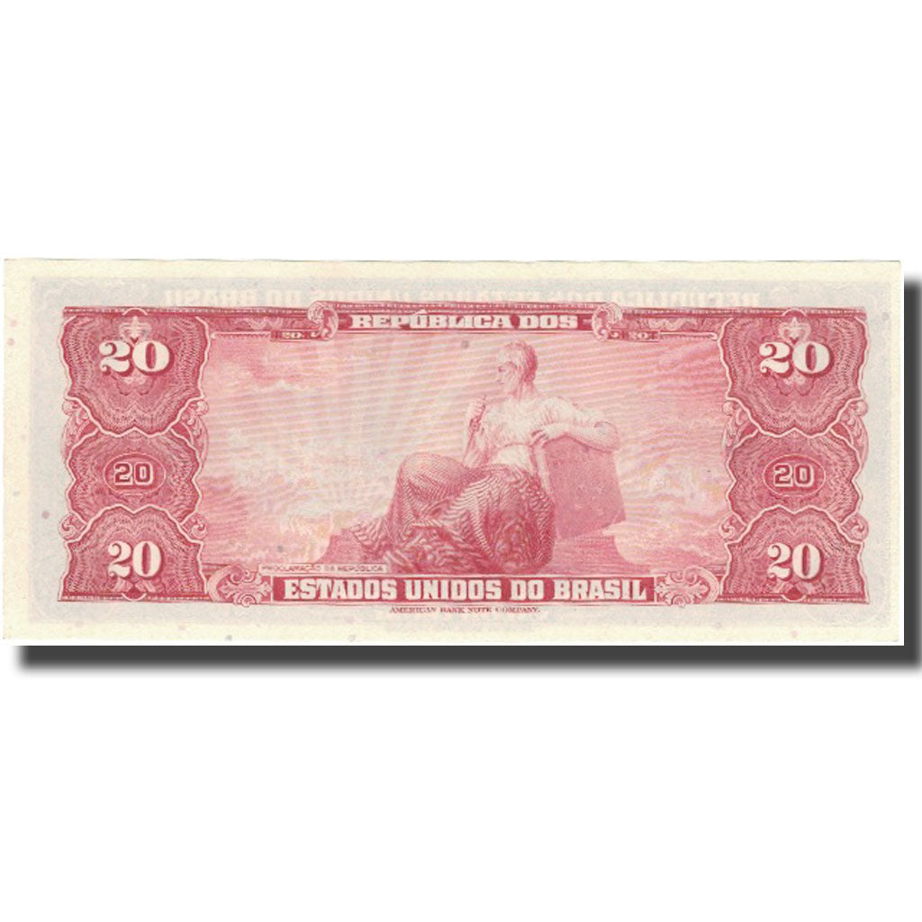 Banconote, Brasile, 20 Cruzeiros, KM:168b, SPL+