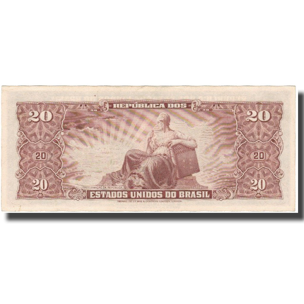 Geldschein, Brasilien, 20 Cruzeiros, KM:160a, UNZ-