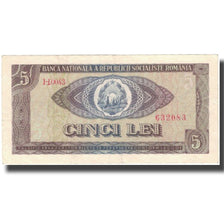 Geldschein, Rumänien, 5 Lei, KM:93a, SS
