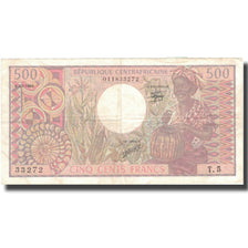 Banconote, Repubblica Centrafricana, 500 Francs, 1981, 1981-06-01, KM:9, BB+